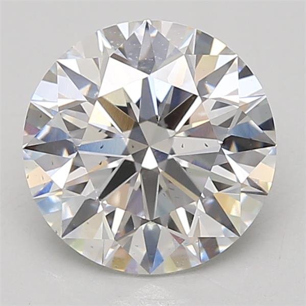 3.04ct E VS2 Rare Carat Ideal Cut Round Lab Grown Diamond