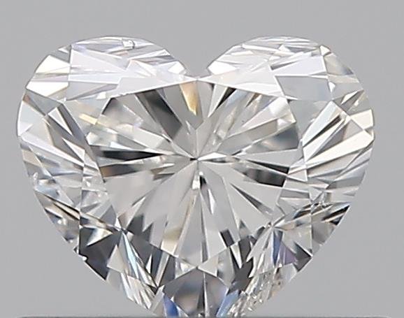 0.39ct G SI1 Rare Carat Ideal Cut Heart Diamond