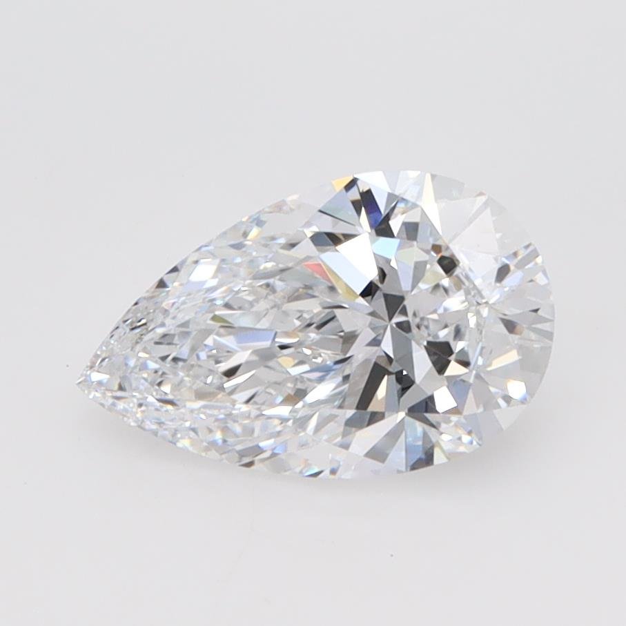 1.05ct D VVS1 Rare Carat Ideal Cut Pear Lab Grown Diamond