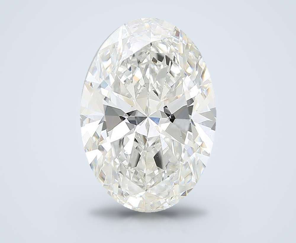 6.20 Carat Oval Lab Diamond