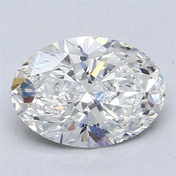 1.54ct E VVS2 Rare Carat Ideal Cut Oval Lab Grown Diamond