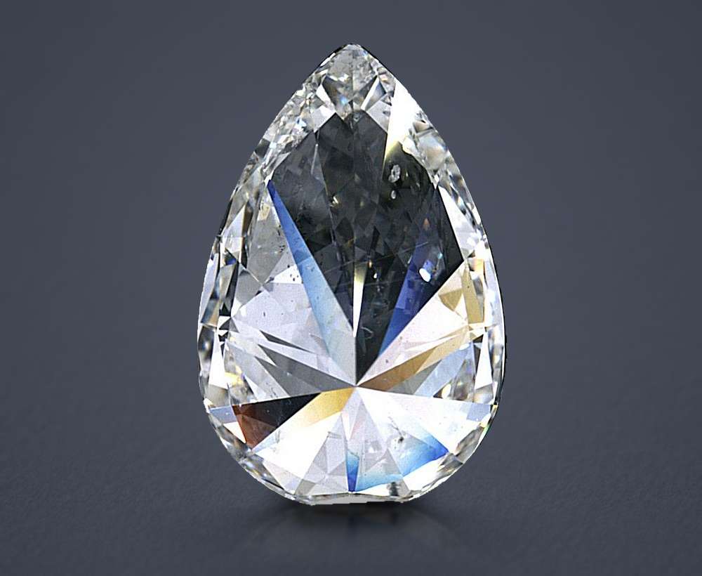 3.01 Carat Pear Natural Diamond
