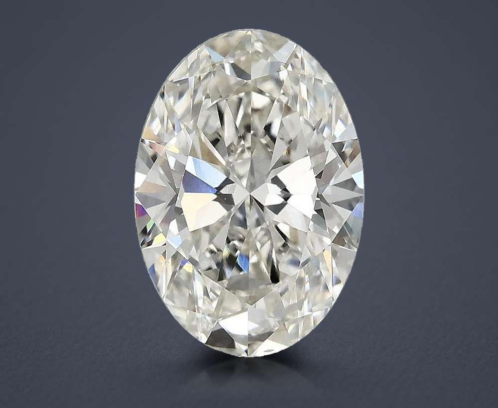 4.00 Carat Oval Lab Diamond