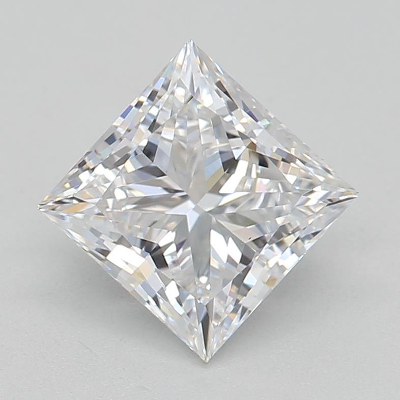 1.06ct D VS1 Rare Carat Ideal Cut Princess Lab Grown Diamond