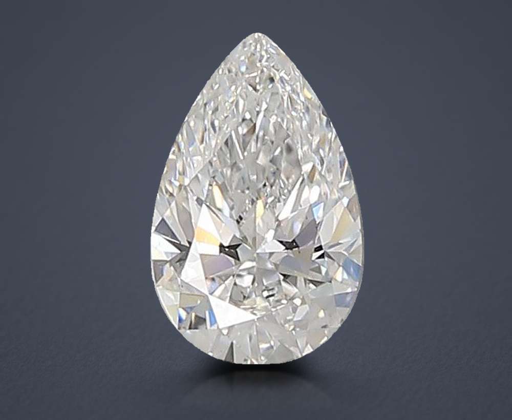 0.82 Carat Pear Lab Diamond