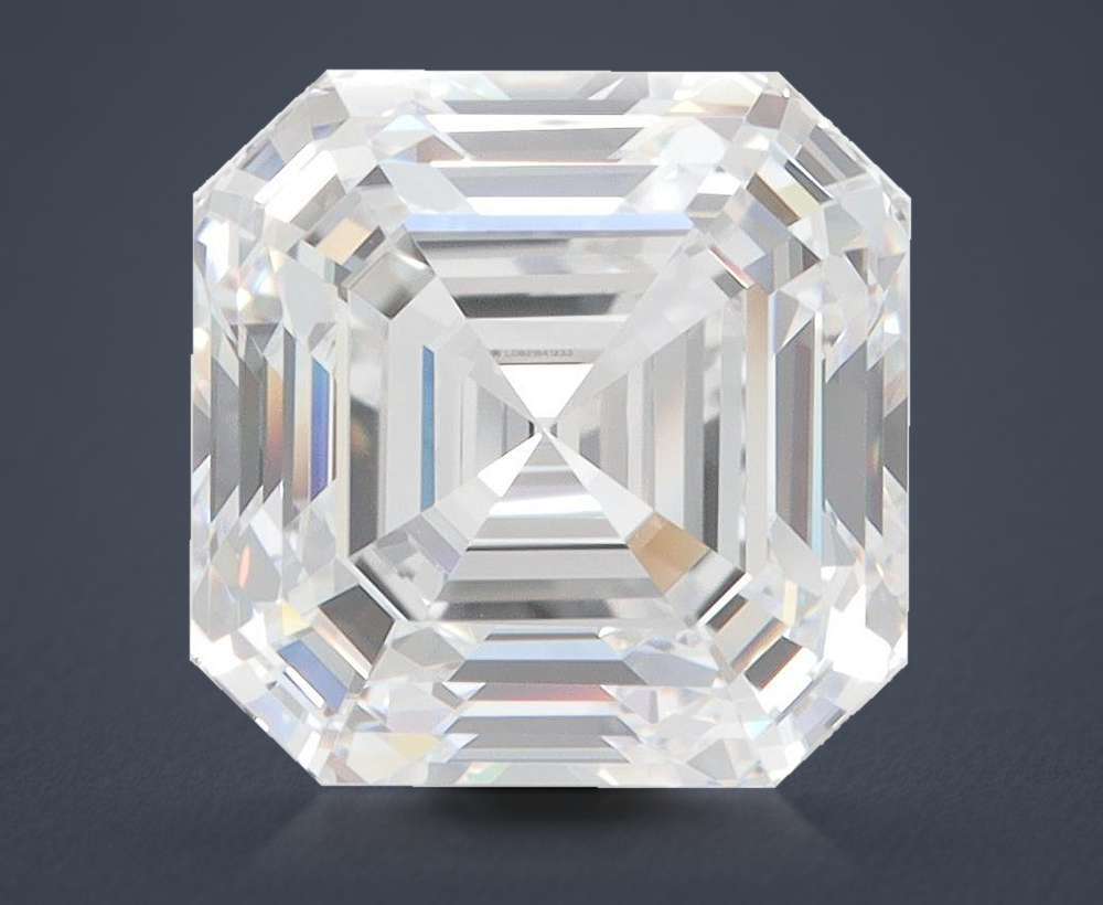 5.00 Carat Asscher Lab Diamond