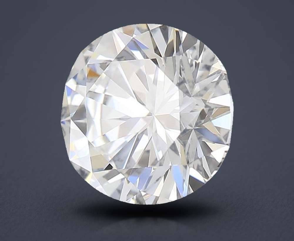 0.59 Carat Round Natural Diamond