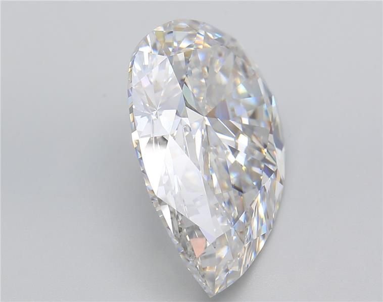 11.10ct F VS1 Rare Carat Ideal Cut Pear Lab Grown Diamond
