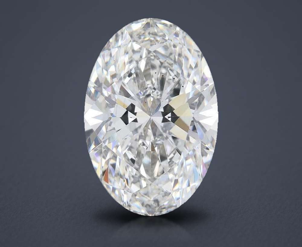9.48 Carat Oval Lab Diamond