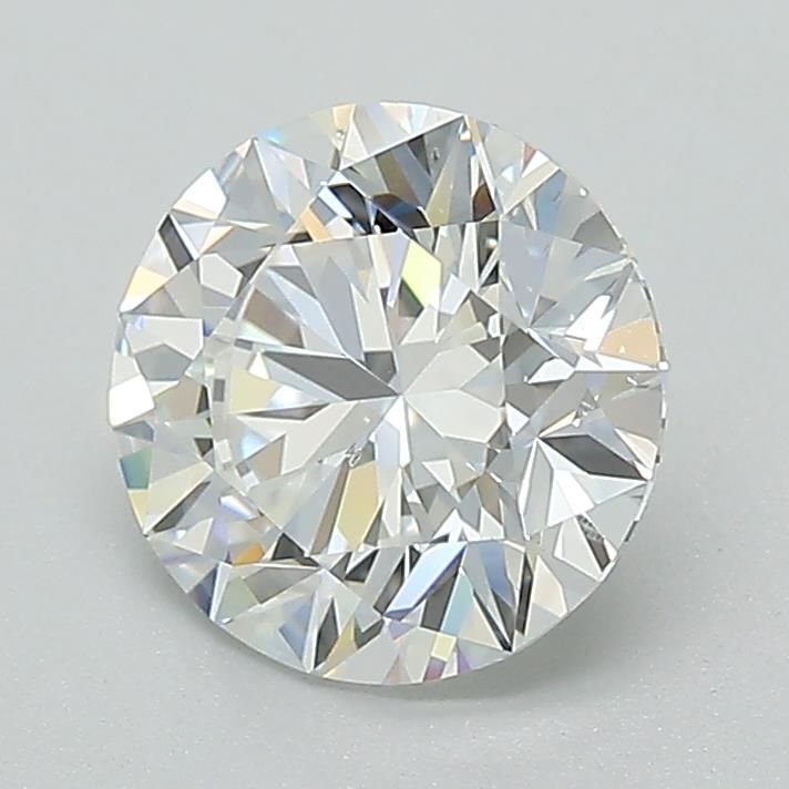 1.72ct D VS2 Rare Carat Ideal Cut Round Lab Grown Diamond