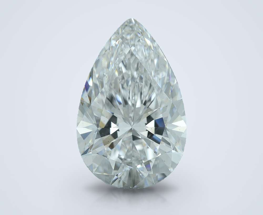 5.62 Carat Pear Lab Diamond