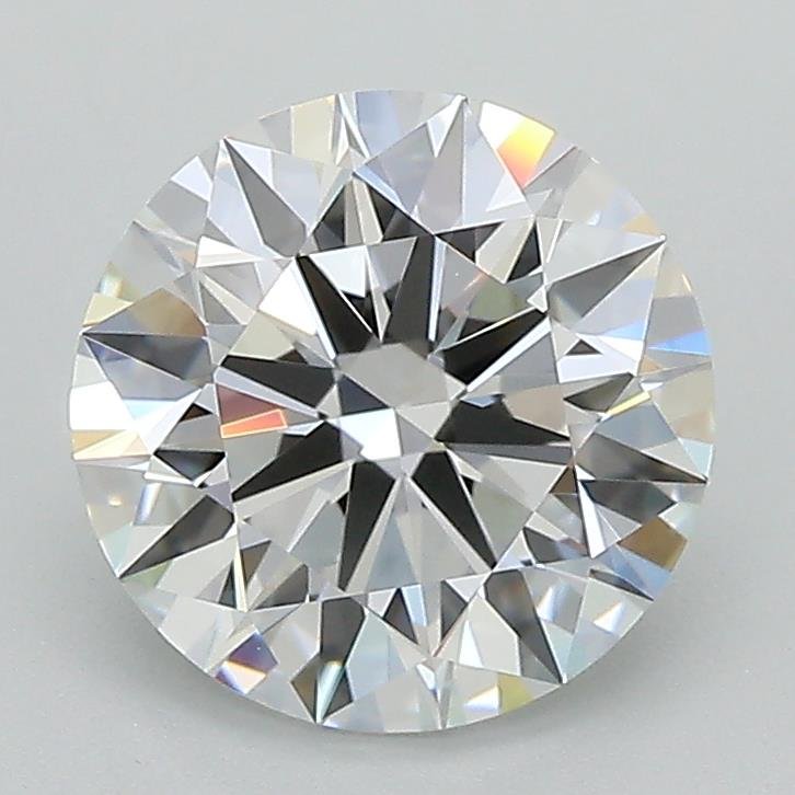 2.09ct D VS1 Rare Carat Ideal Cut Round Lab Grown Diamond