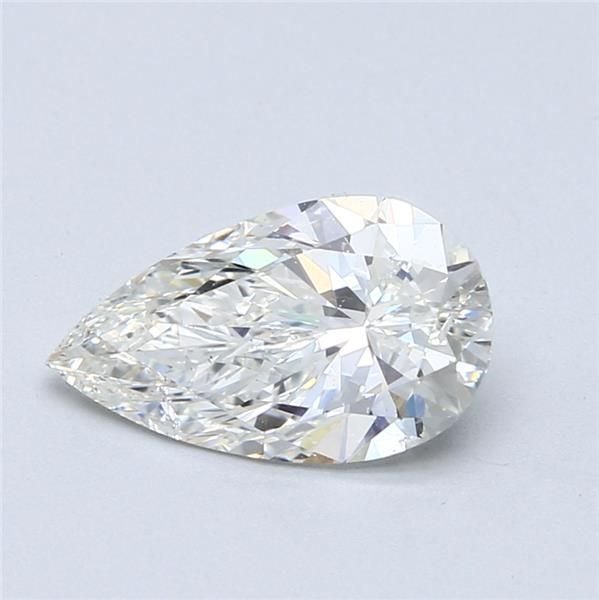 2.01ct H SI2 Rare Carat Ideal Cut Pear Diamond