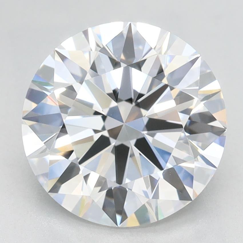 2.33ct D VVS1 Rare Carat Ideal Cut Round Lab Grown Diamond