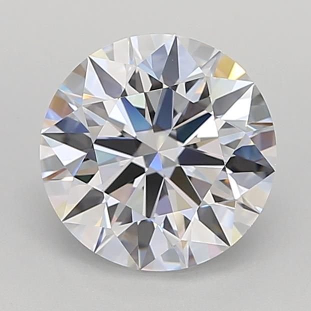 2.57ct E IF Rare Carat Ideal Cut Round Lab Grown Diamond