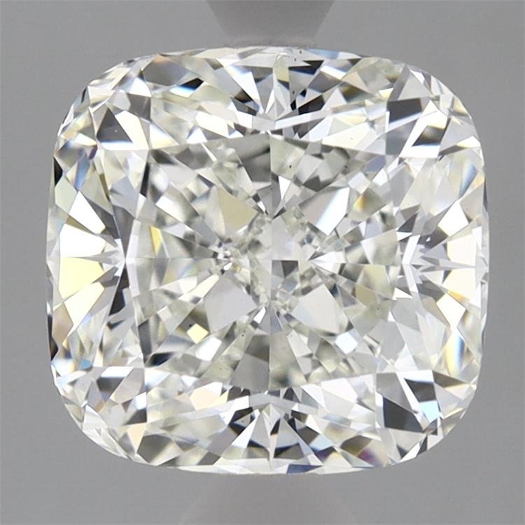 3.01ct G VS1 Rare Carat Ideal Cut Cushion Lab Grown Diamond