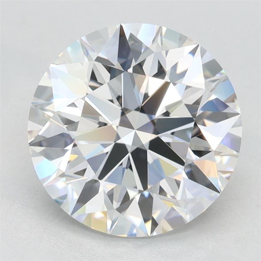 2.52ct E VVS1 Rare Carat Ideal Cut Round Lab Grown Diamond