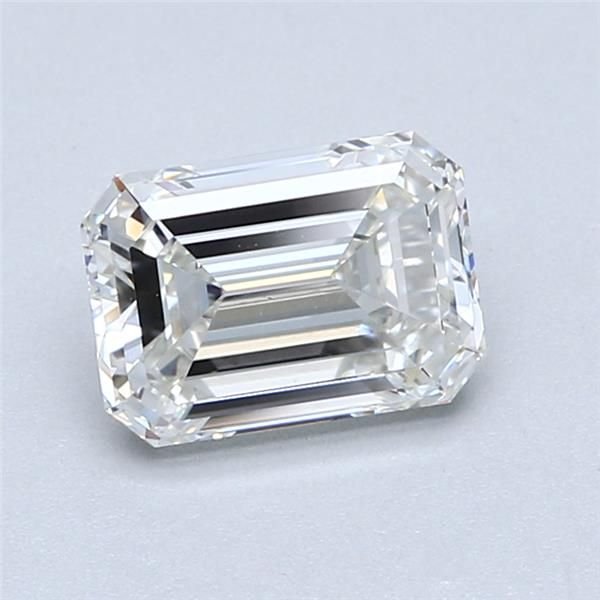 1.70ct H VS1 Rare Carat Ideal Cut Emerald Diamond
