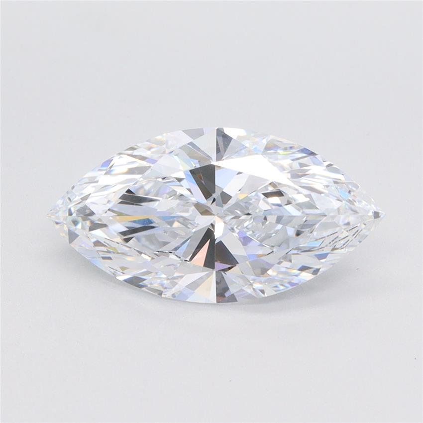 2.30ct F VVS2 Rare Carat Ideal Cut Marquise Lab Grown Diamond