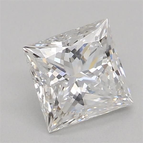 0.53ct D VVS2 Rare Carat Ideal Cut Princess Lab Grown Diamond
