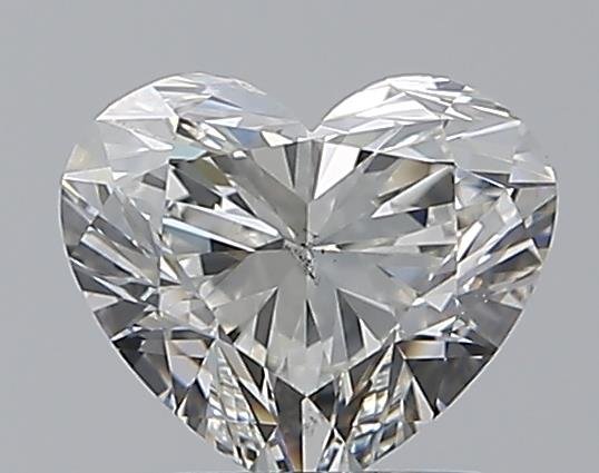 1.08ct I SI1 Rare Carat Ideal Cut Heart Diamond