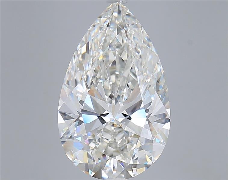 8.02 Carat Pear Lab Diamond