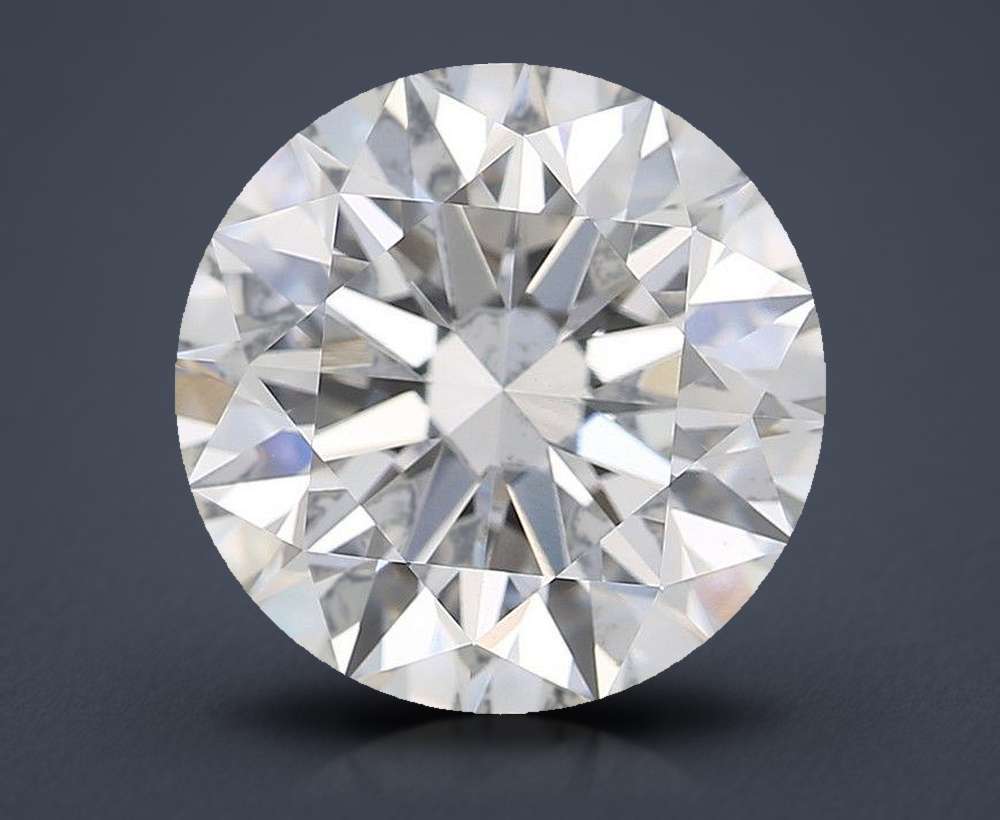 2.92 Carat Round Lab Diamond