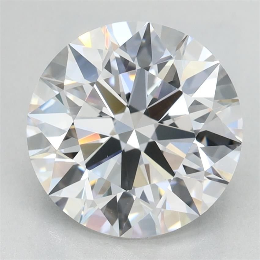 2.59ct D IF Rare Carat Ideal Cut Round Lab Grown Diamond