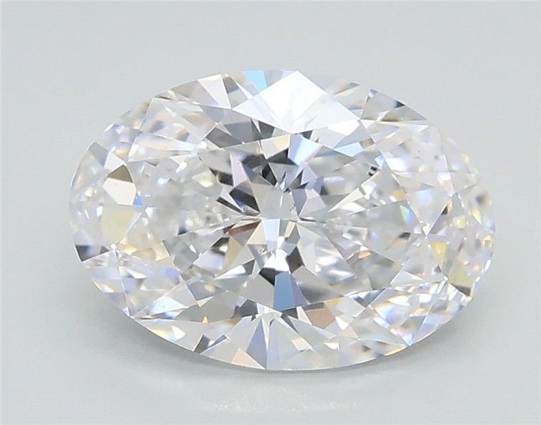 1.53ct D VS1 Rare Carat Ideal Cut Oval Lab Grown Diamond