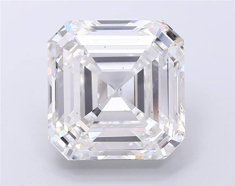 10.51ct E VS2 Rare Carat Ideal Cut Asscher Lab Grown Diamond