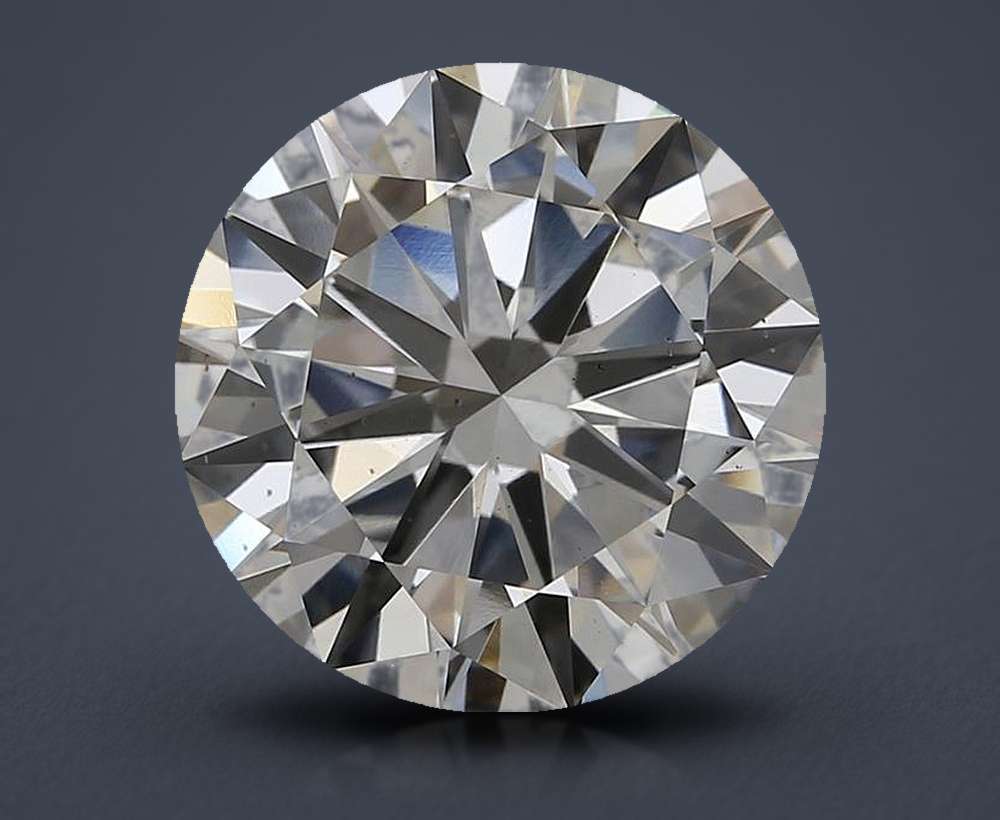 4.09 Carat Round Lab Diamond