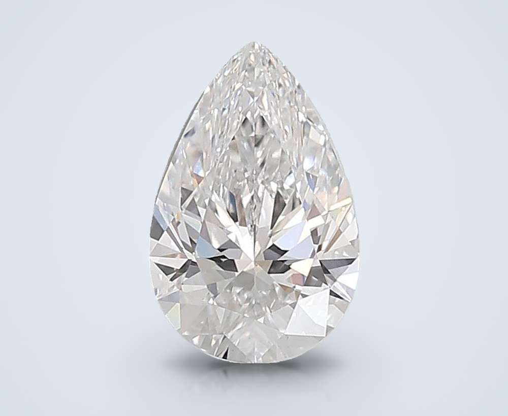 2.07 Carat Pear Lab Diamond