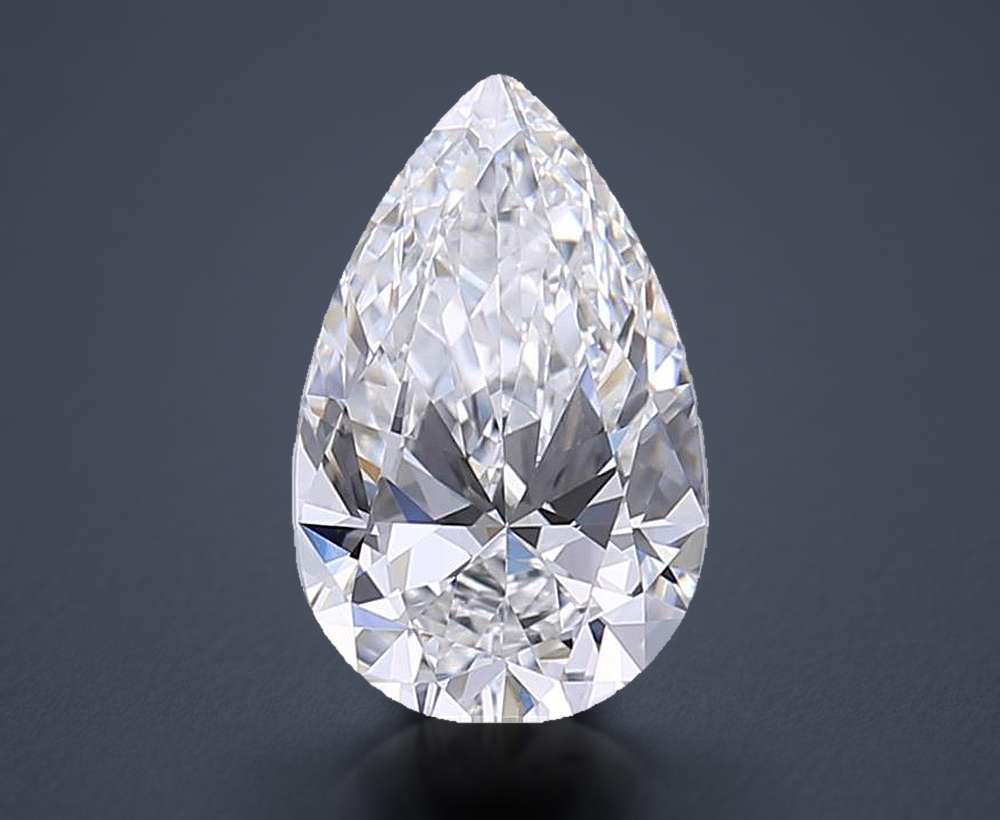 1.24 Carat Pear Lab Diamond