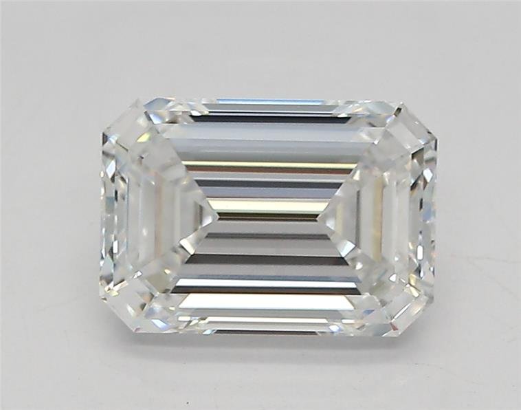 1.60ct E VS1 Rare Carat Ideal Cut Emerald Lab Grown Diamond