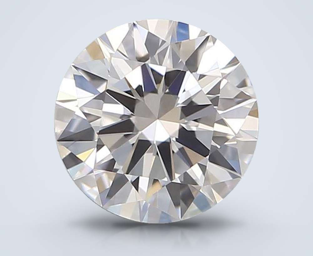 0.65 Carat Round Natural Diamond