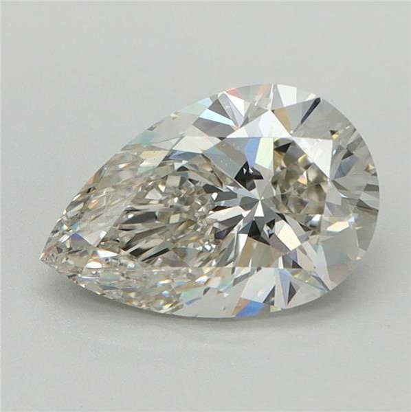 1.71ct H VS1 Rare Carat Ideal Cut Pear Lab Grown Diamond