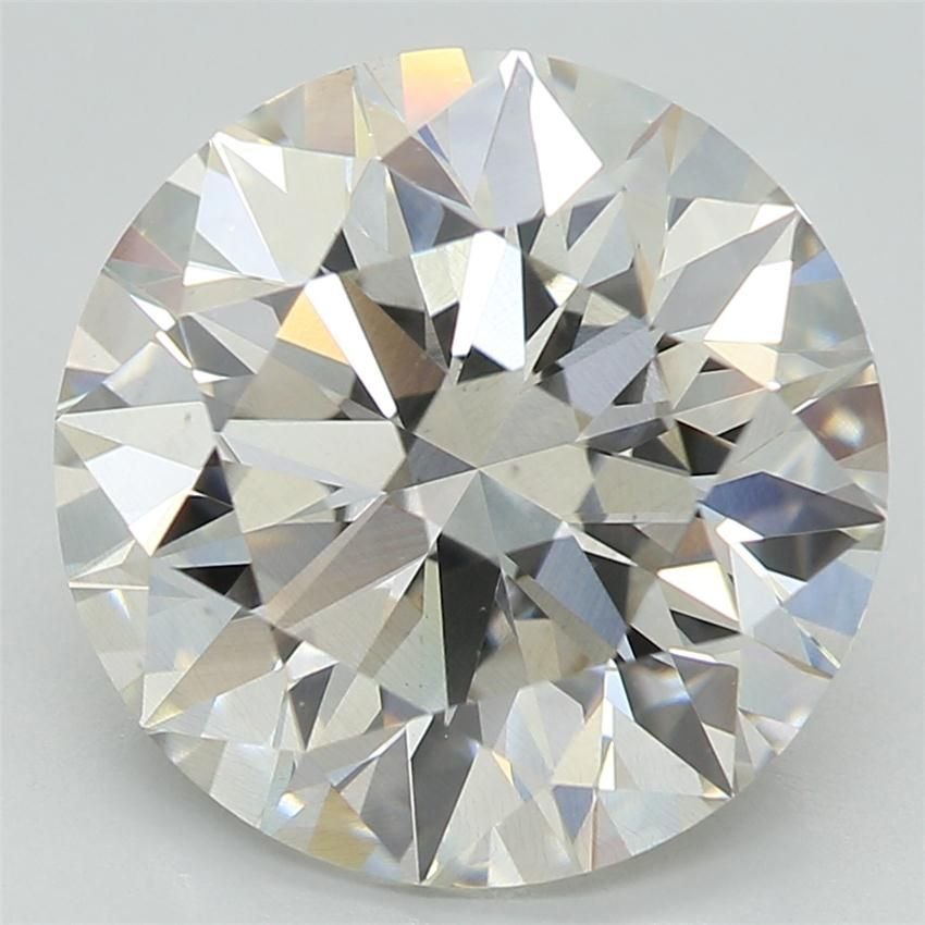 3.82ct H VS2 Rare Carat Ideal Cut Round Lab Grown Diamond