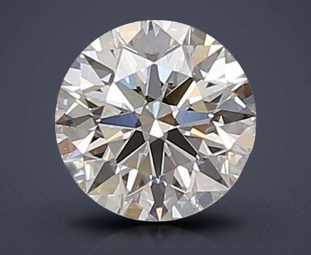 0.76 Carat Round Lab Diamond