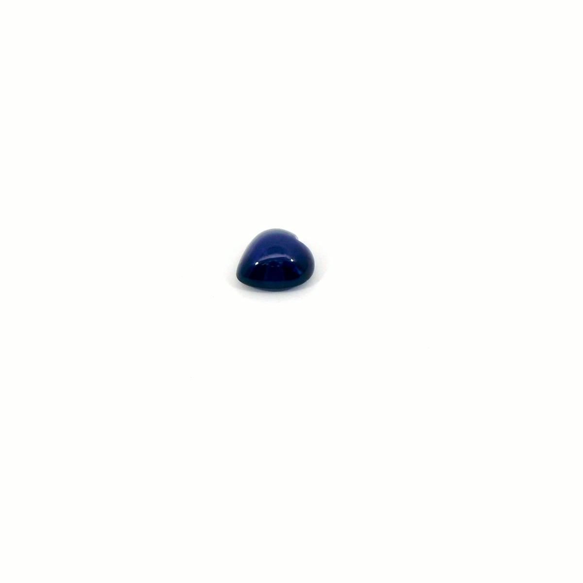 1.78 Carat Blue Heart Sapphire
