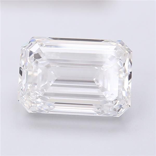 7.06ct D VS1 Excellent Cut Emerald Lab Grown Diamond