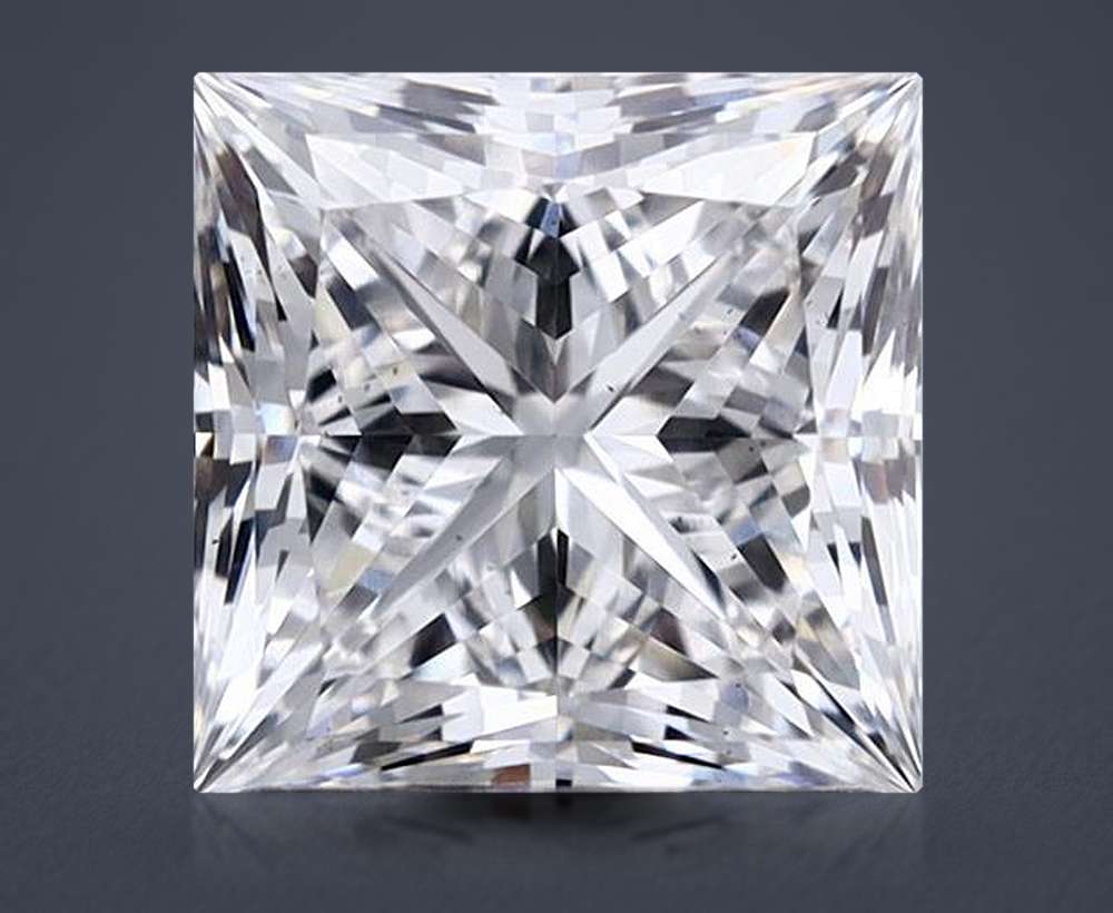 1.55 Carat Princess Lab Diamond