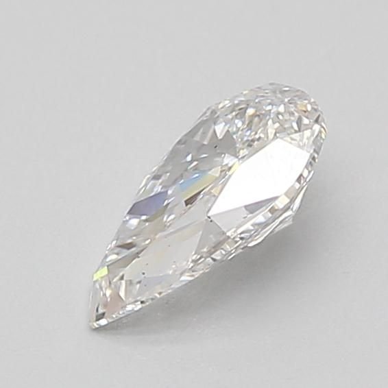 0.89ct E VS2 Rare Carat Ideal Cut Pear Lab Grown Diamond