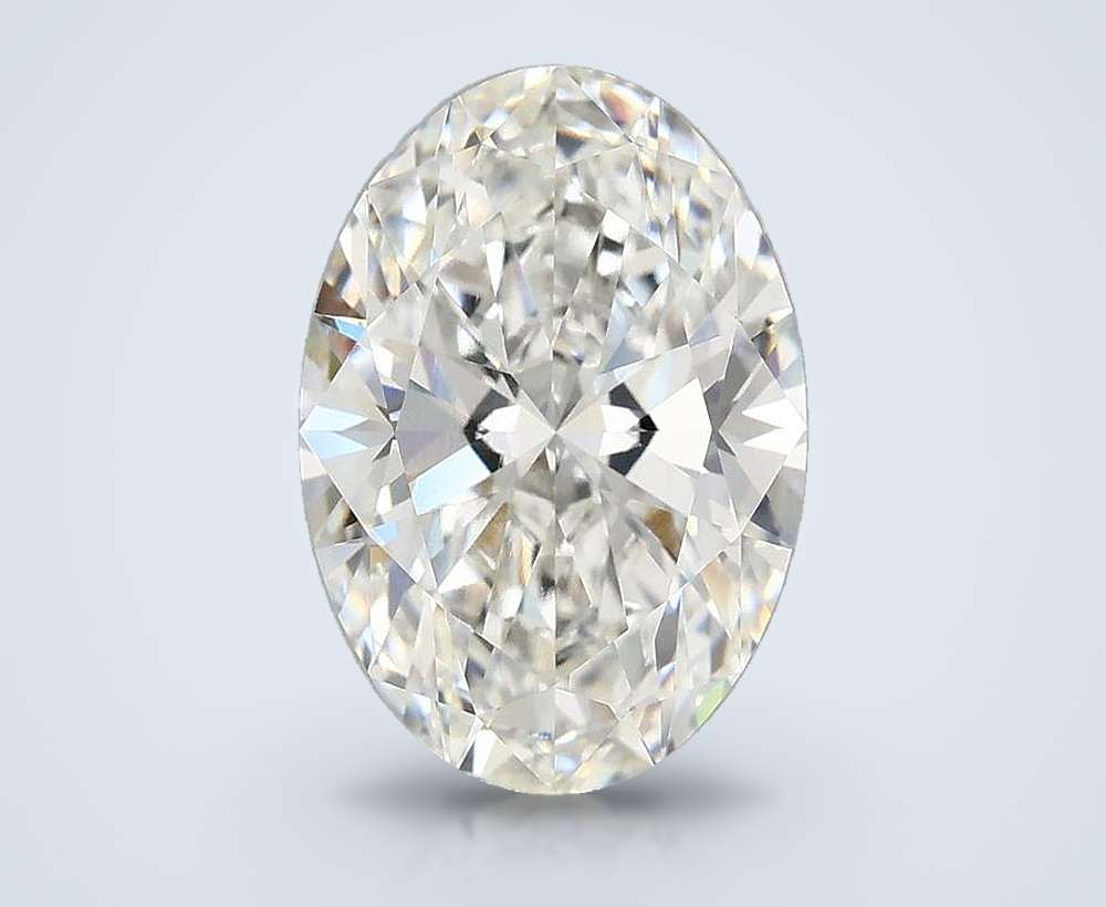 3.83 Carat Oval Lab Diamond