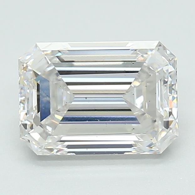 1.54ct E VS2 Rare Carat Ideal Cut Emerald Lab Grown Diamond