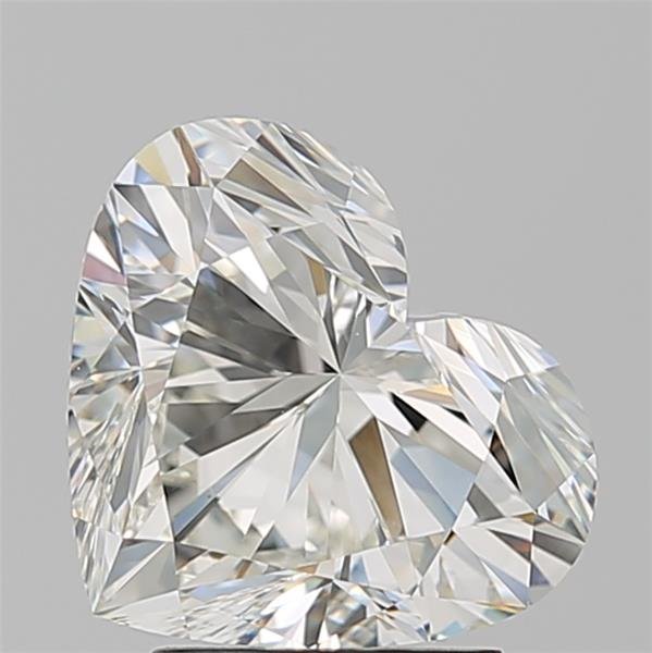 3.01ct J VS1 Rare Carat Ideal Cut Heart Diamond