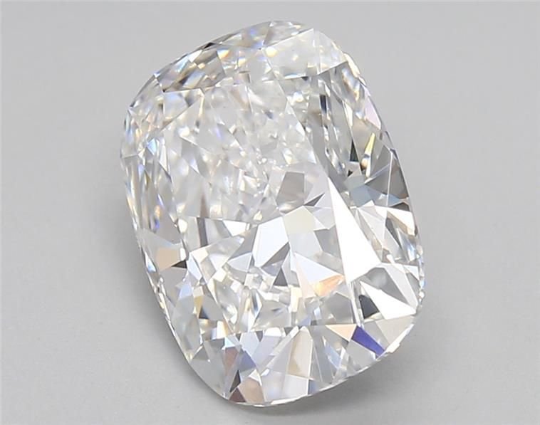 3.39ct E VS1 Rare Carat Ideal Cut Cushion Lab Grown Diamond