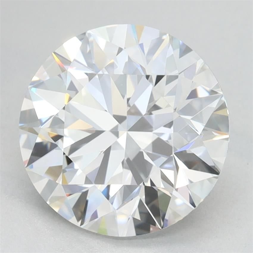 2.59ct D VVS1 Rare Carat Ideal Cut Round Lab Grown Diamond
