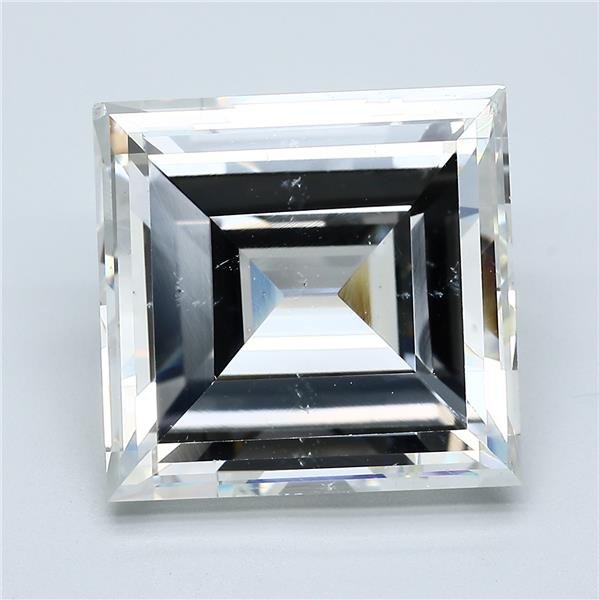 10.03ct J SI1 Very Good Cut Asscher Diamond