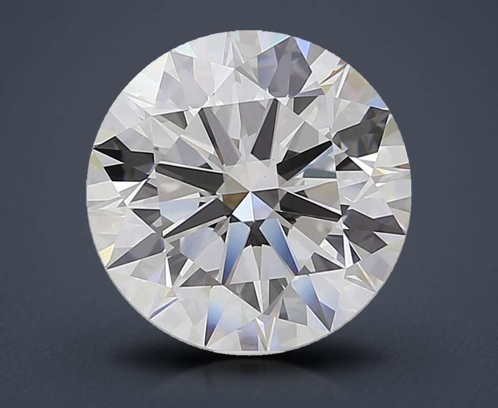 4.60 Carat Round Lab Diamond