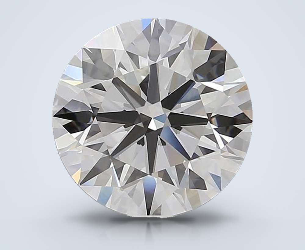 4.00 Carat Round Lab Diamond